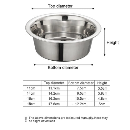 Durable Stainless Steel Dog Bowl