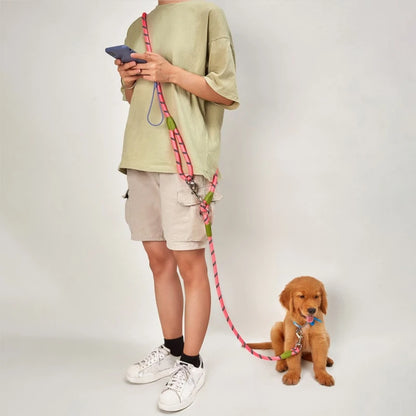 Reflective Hands-Free Dog Leash