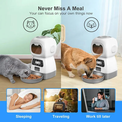 Automatic Pet Feeder with Remote Control