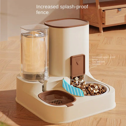 Automatic Pet Feeder and Water Dispenser