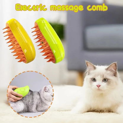 3-in-1 Cat Steam Brush