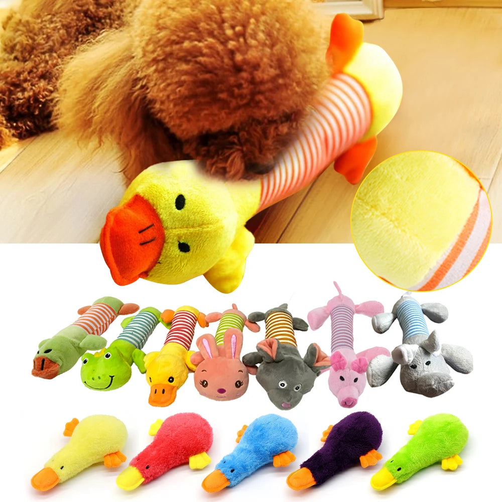 durable plush dog toy