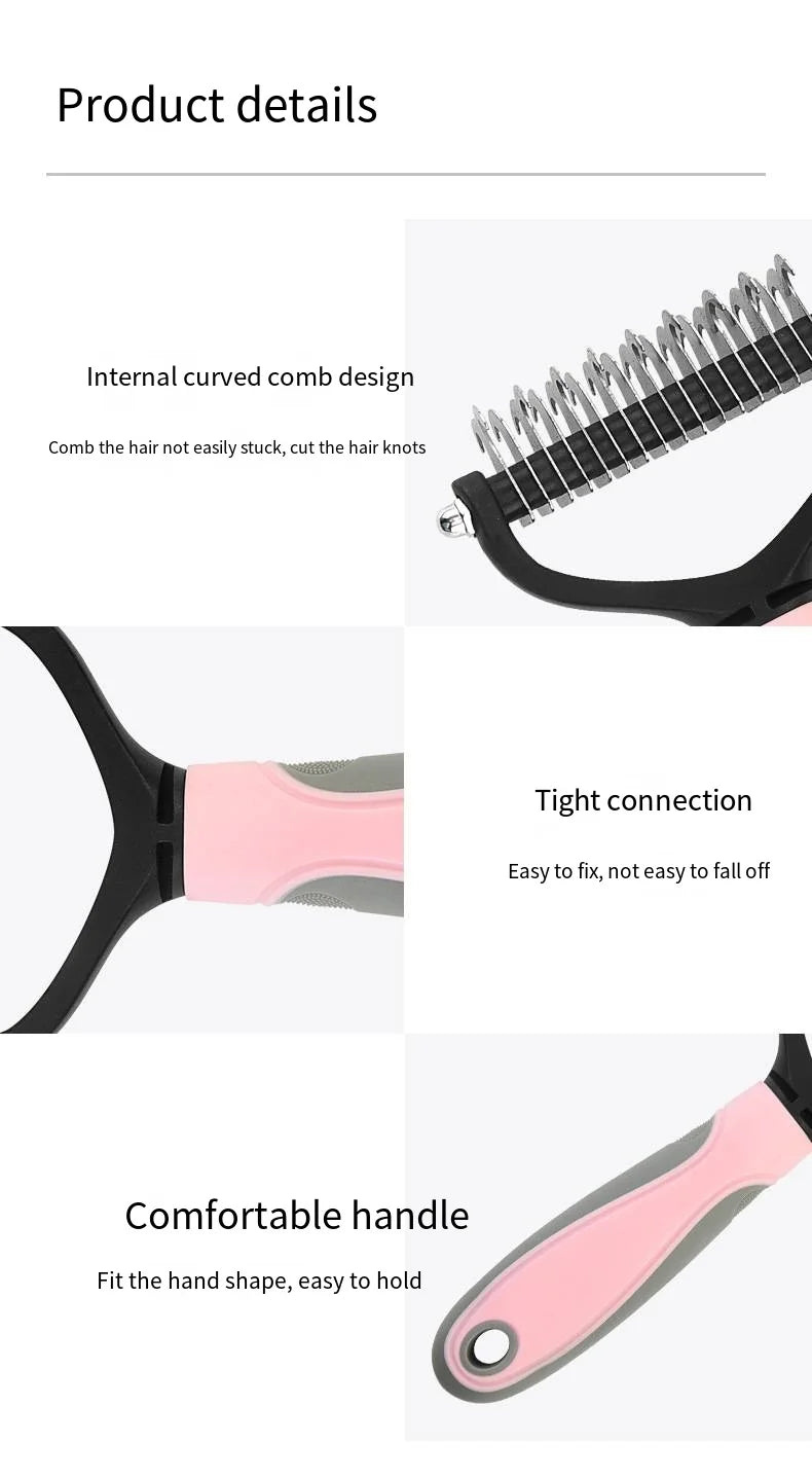 pet hair removal comb