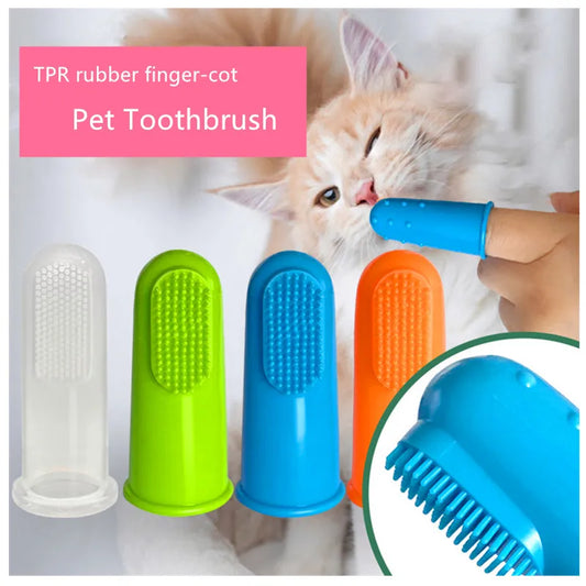 Silicone Finger Toothbrush for Pets