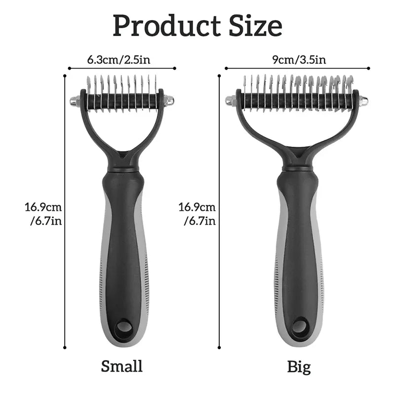 pet hair removal comb