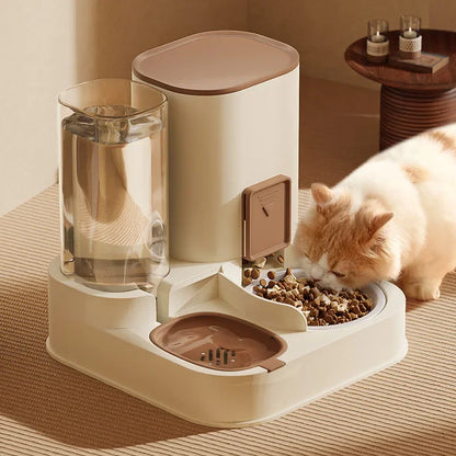 Automatic Pet Feeder and Water Dispenser