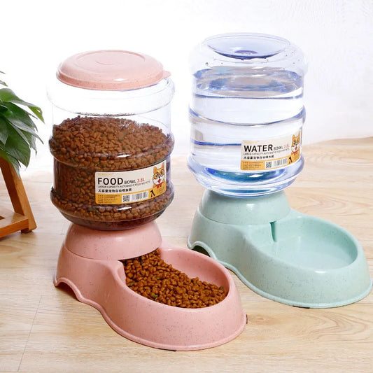 Automatic Pet Feeder and Water Dispenser