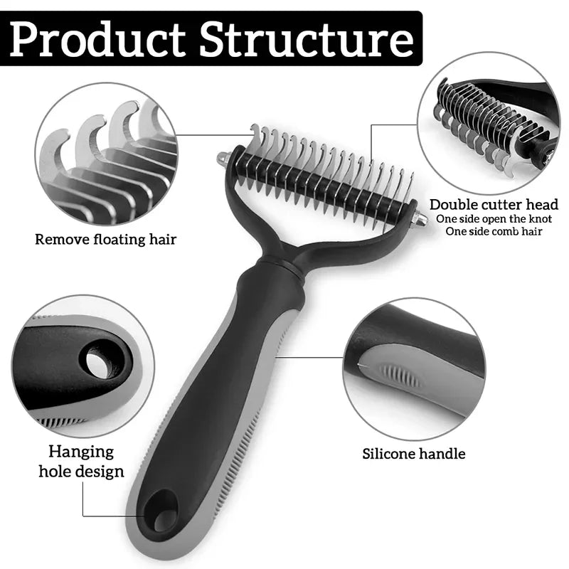 pet hair removal comb