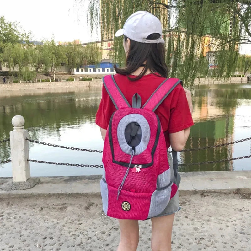 breathable pet backpack