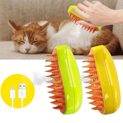 3-in-1 Cat Steam Brush