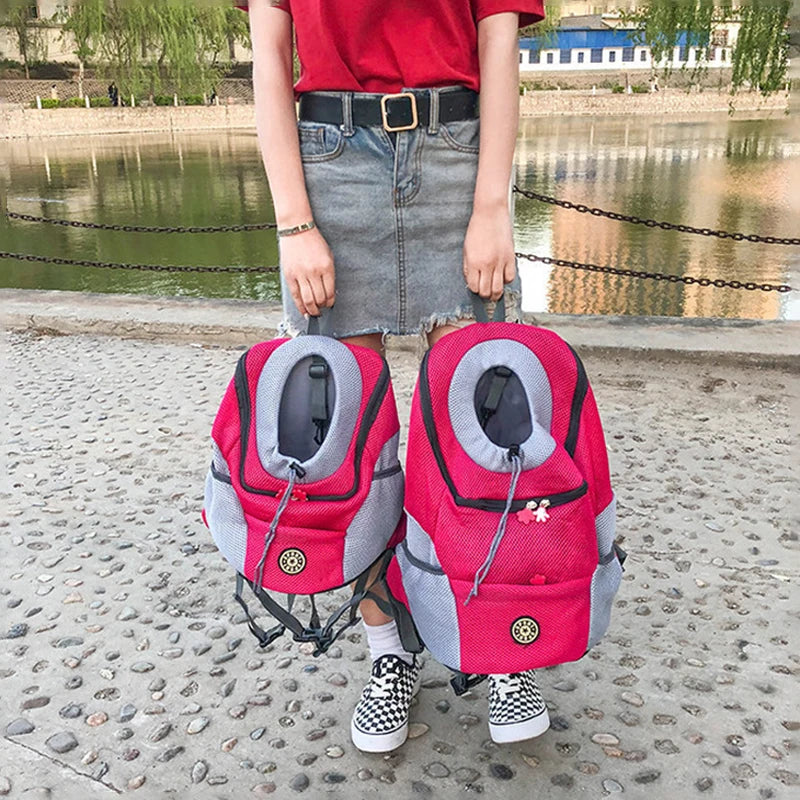 breathable pet backpack