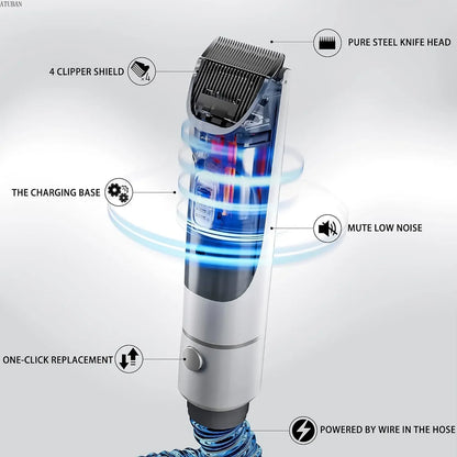 Vacuum Clippers with 5 Tools